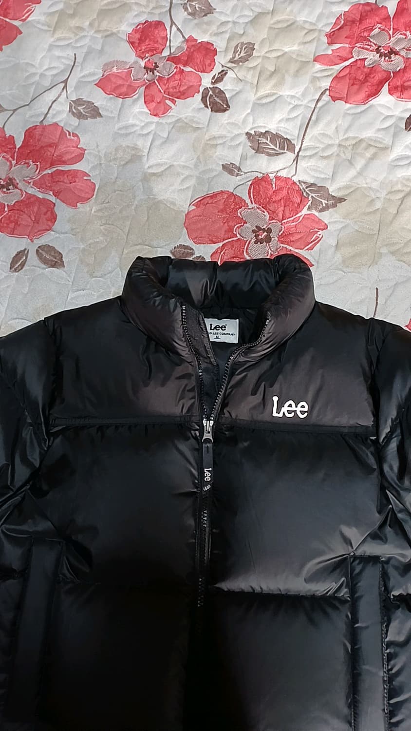 Lee 크롭오리털패딩 M 여성66 가슴53 기장54 상품이미지4