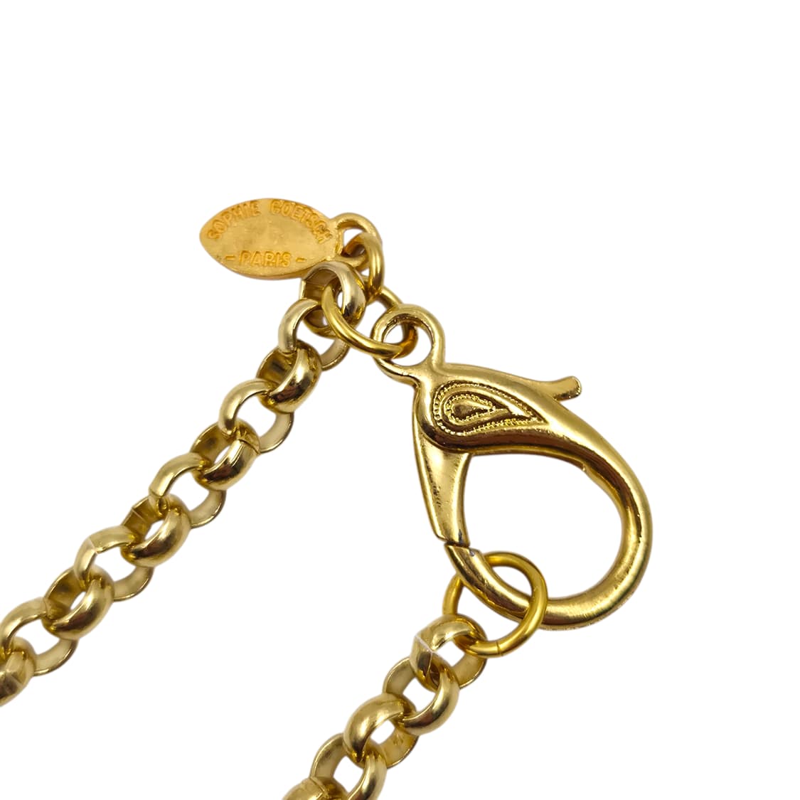 90s 프랑스 빈티지 크리스탈 퍼퓸 보틀 목걸이 상품이미지3