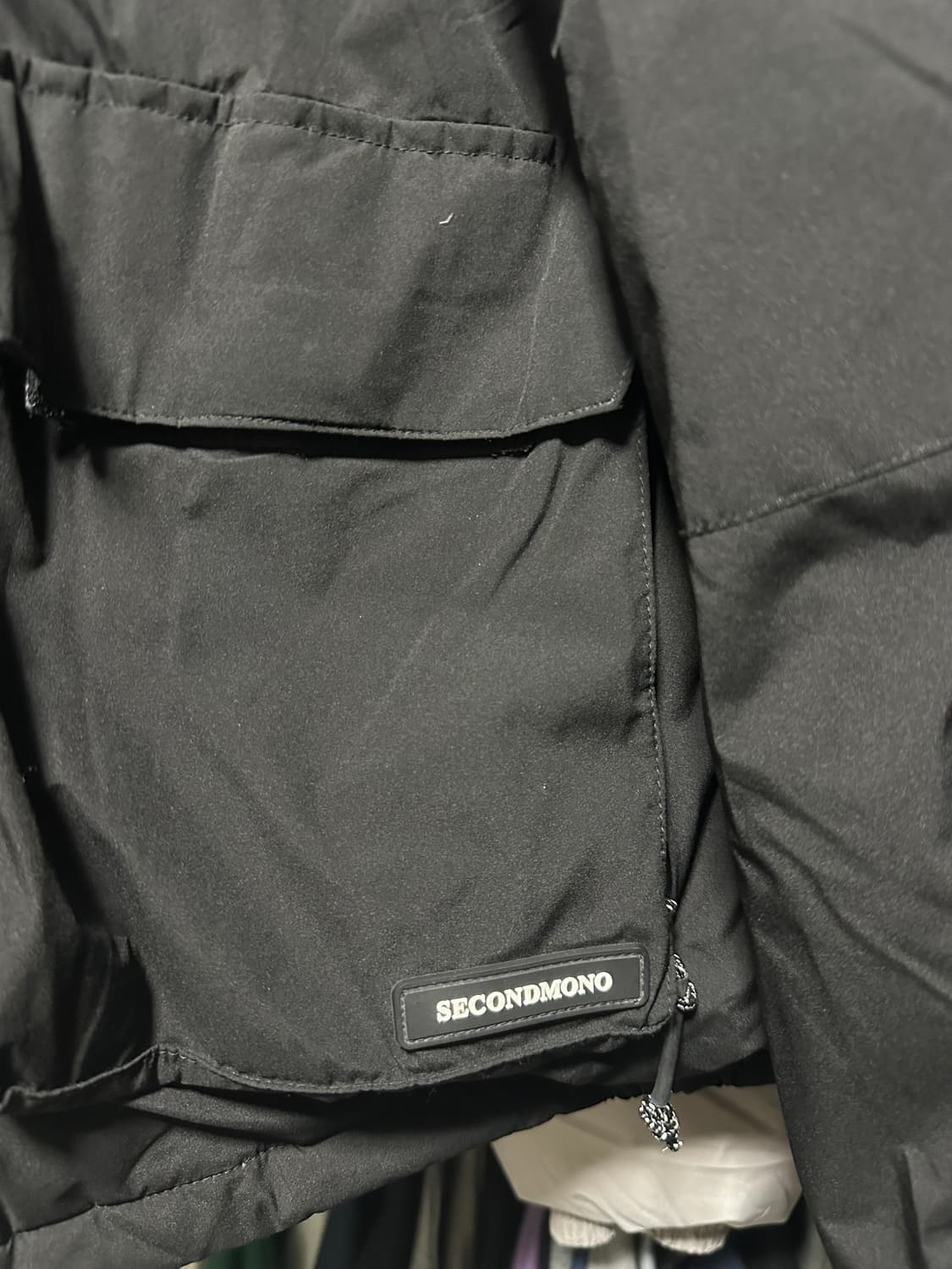 세컨모놀로그 에어 포스 다운 패딩 상품이미지3