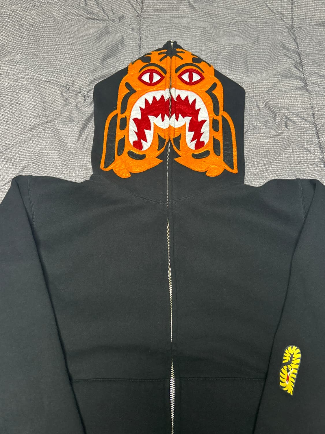 베이프 타이거 풀집 후드 상품이미지1