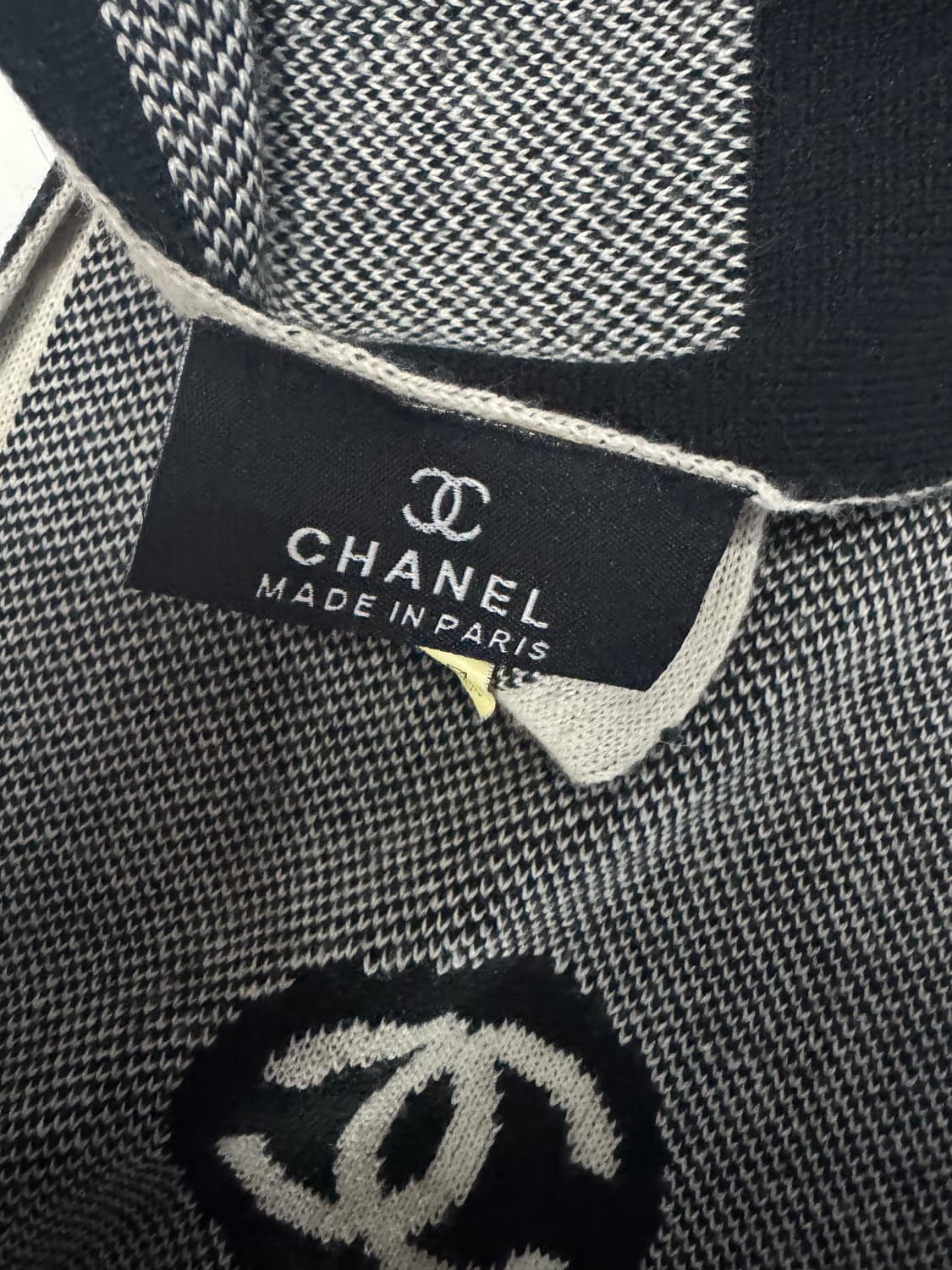 샤넬 리메이크 커스텀 패턴 머플러 목도리 상품이미지4