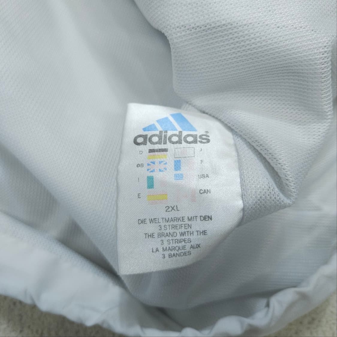 아디다스 화이트 빅로고 바람막이 105 상품이미지8