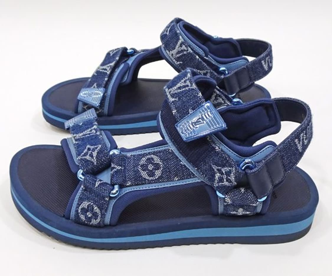 [S급,당일배송] 루이비통 호놀룰루 라인 모노그램 데님 샌들 
 상품이미지3