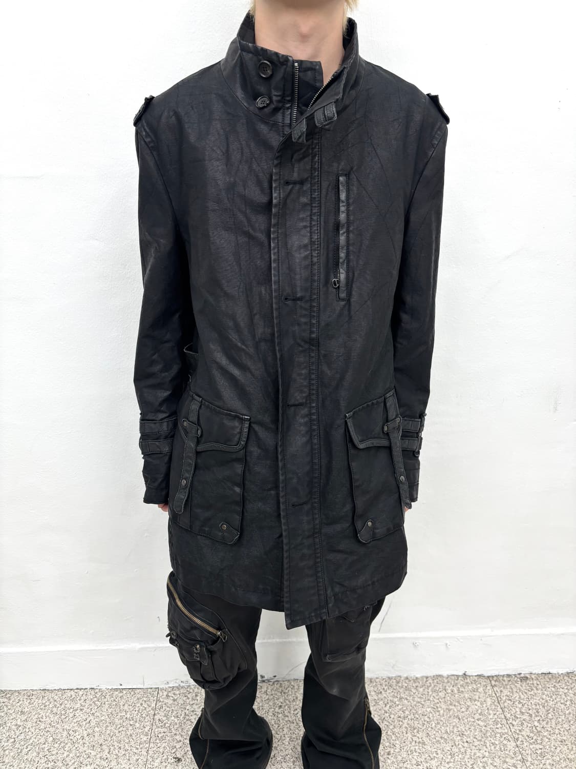 Coated armor pocket jacket    상품이미지2