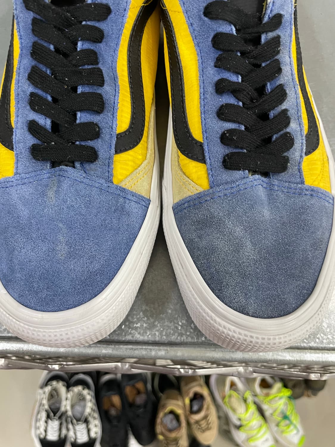 반스 올드스쿨 고어텍스 블루 옐로우 280 상품이미지7