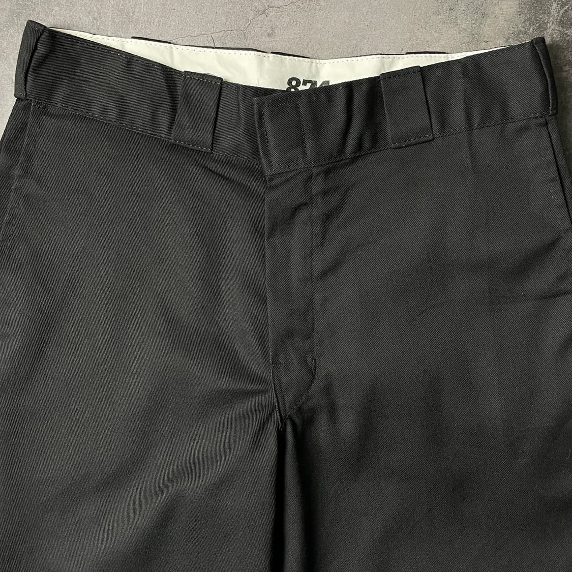 DICKIES 디키즈874 빈티지 블랙 워크 팬츠 A00914 상품이미지2