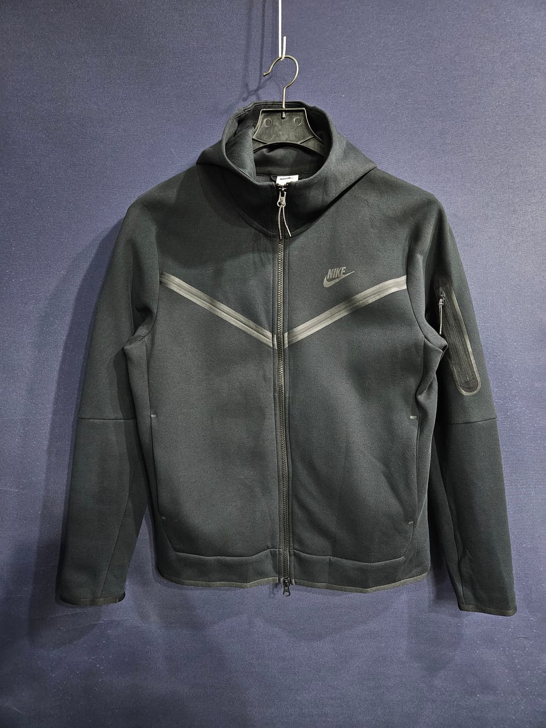 나이키 차콜컬러 남성 슬림핏 100 후드집업  상품이미지1