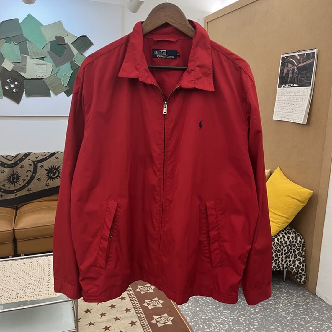 폴로 랄프로렌 레트로 빈티지 스윙톱 블루종 자켓 100 C09834 상품이미지3