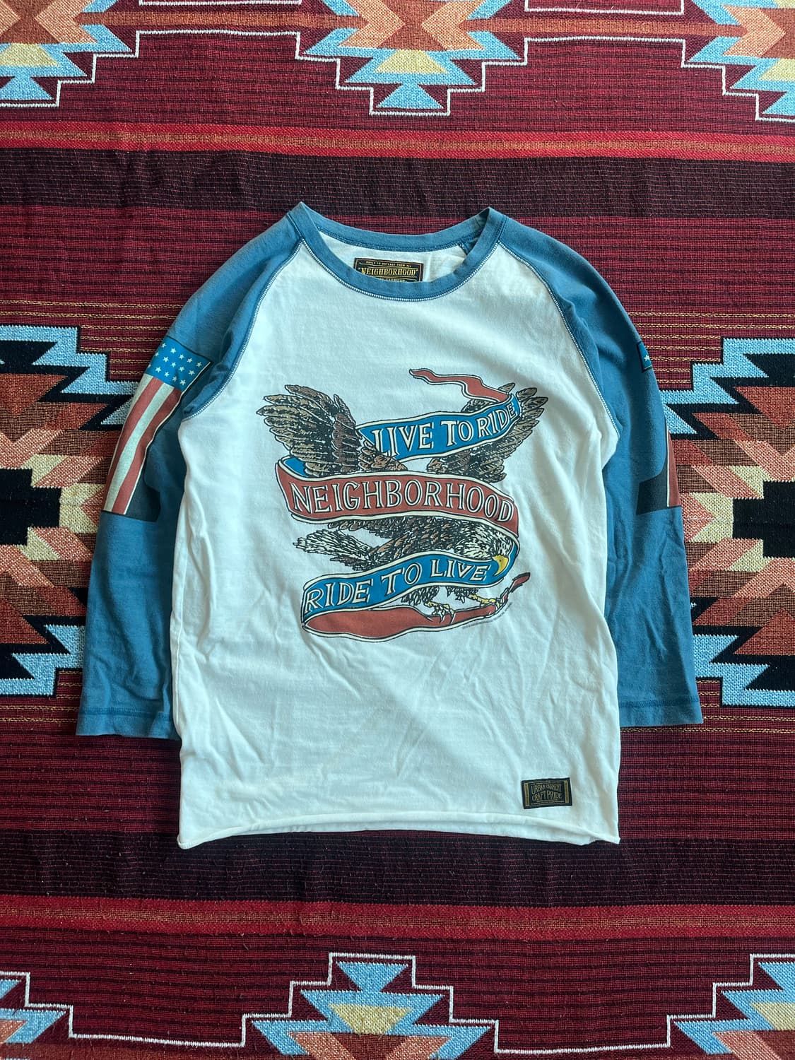 네이버후드 7부 독수리 이글 래글런 긴팔 롱슬리브 NEIGHBORHOOD 상품이미지1