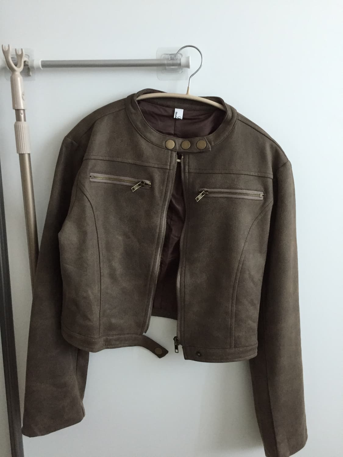 빈티지 브라운 레더자켓 상품이미지1