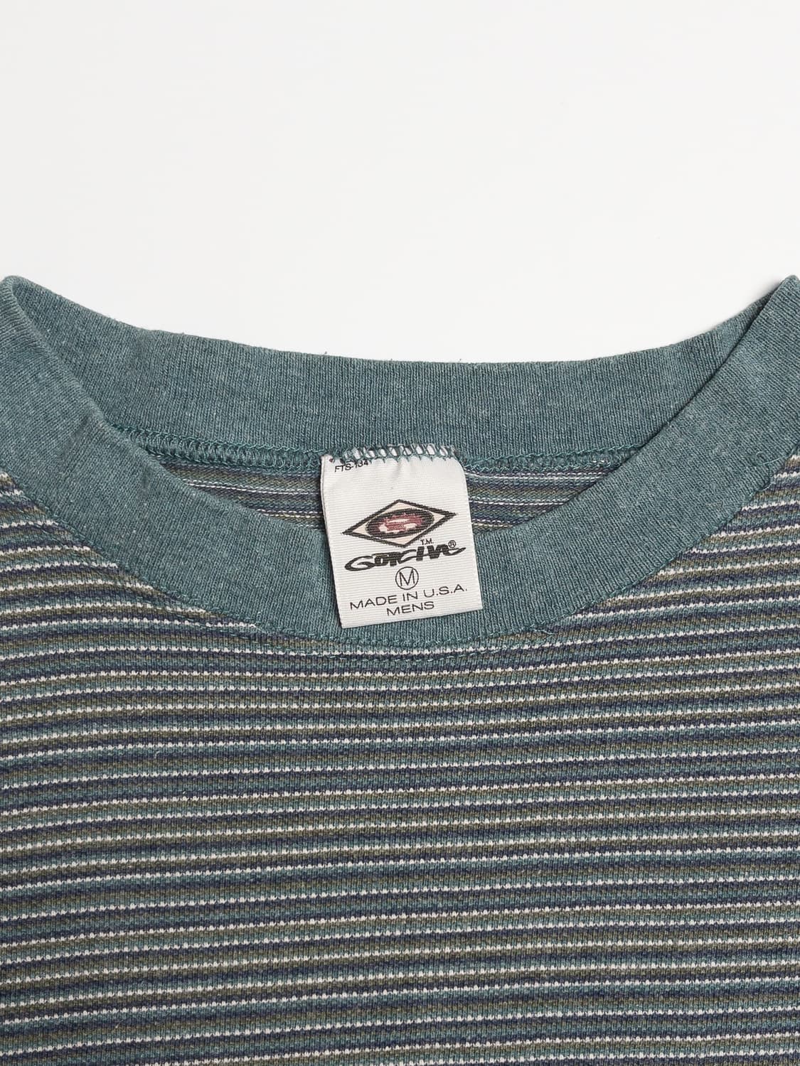 90's Gotcha 스트라이프 티셔츠 상품이미지3