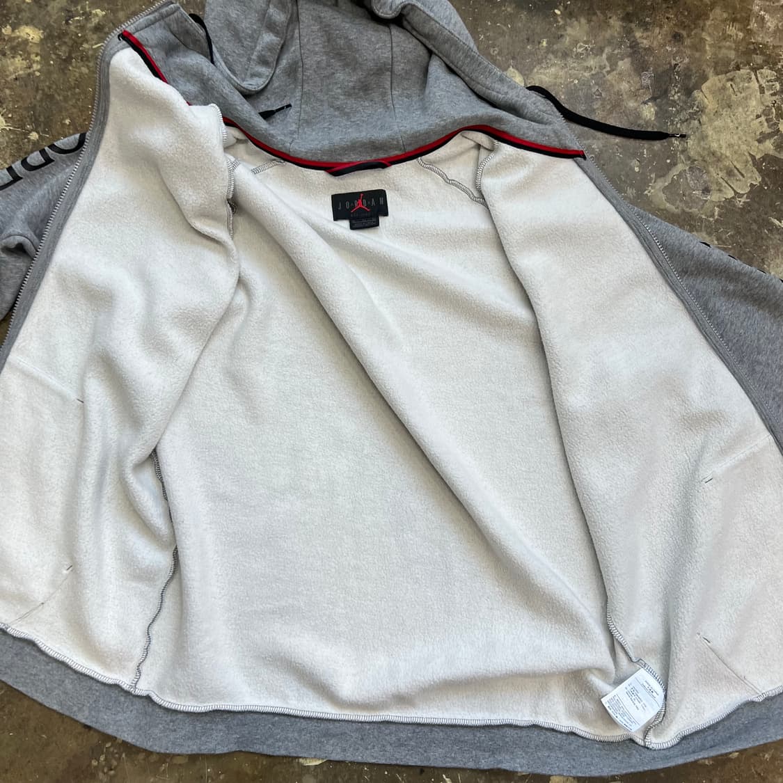 110) 나이키 조던 점프맨로고 후드집업 자켓 점퍼 상품이미지5