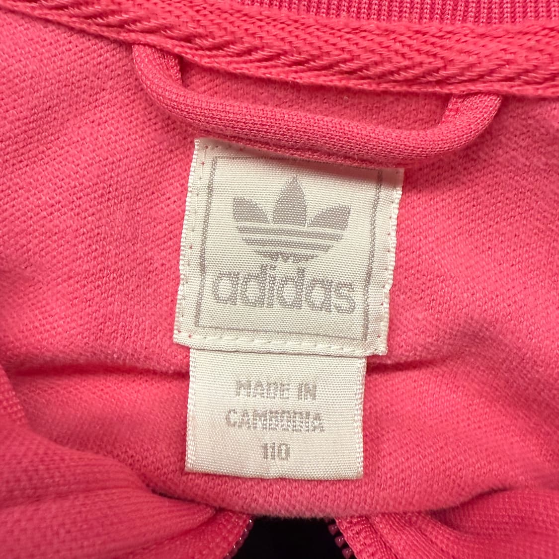 아디다스 핑크 스포티 져지 트랙탑 110 상품이미지5