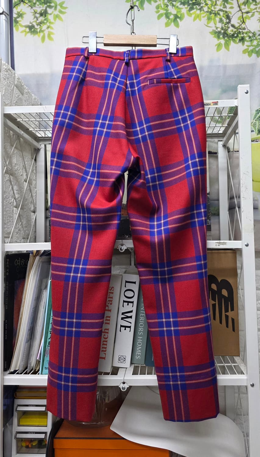 비비안웨스트우드 여성 겨울바지 24 타탄체크 울 팬츠 WL98 상품이미지5