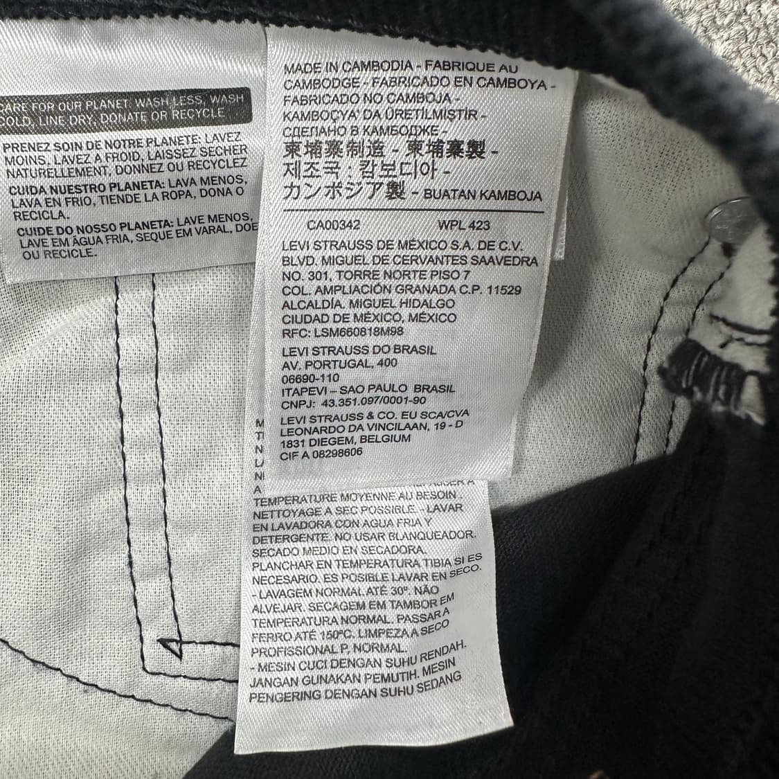 리바이스 502 코듀로이팬츠 상품이미지4