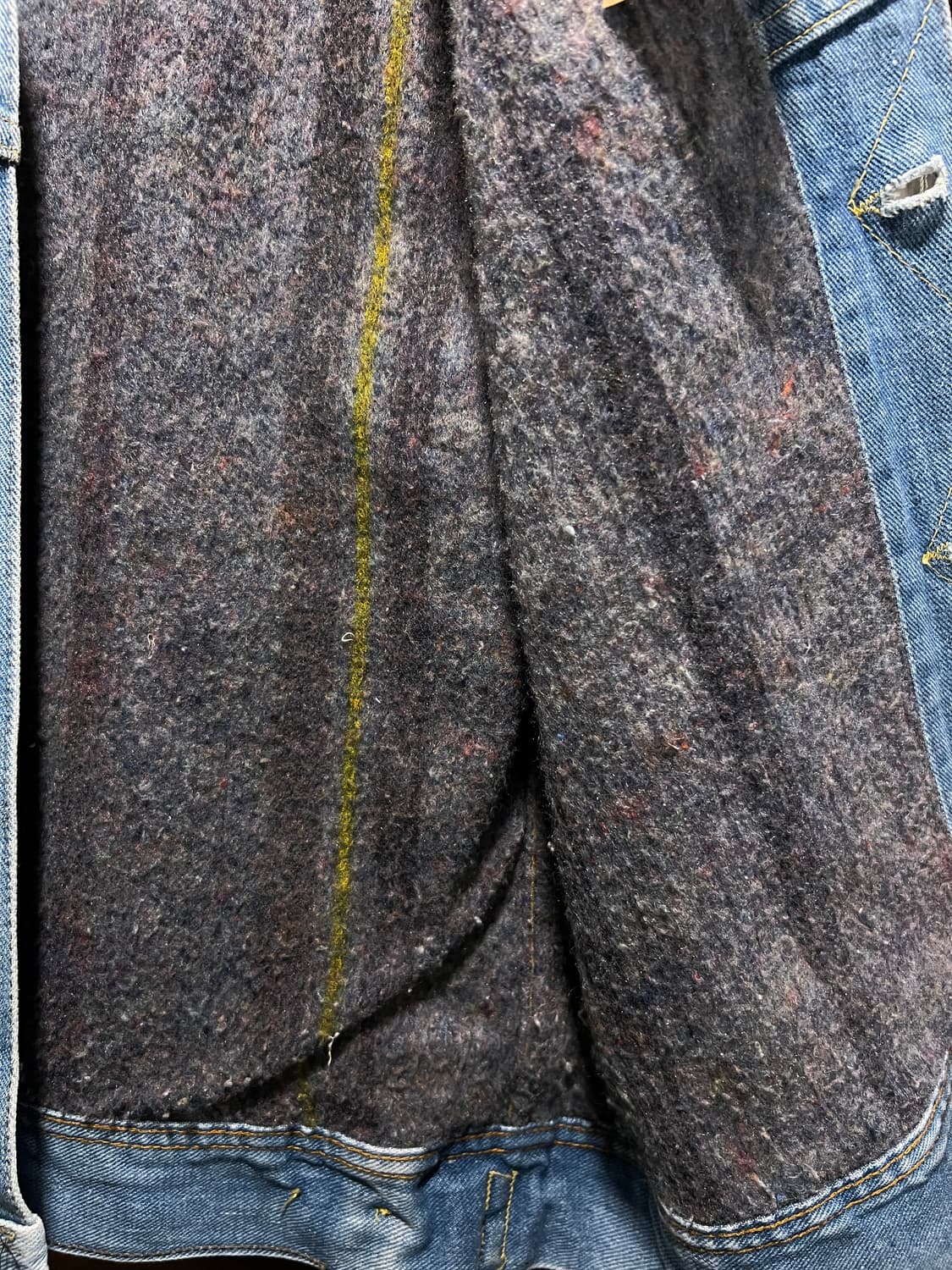 [M]70's Lee USA 스톰라이더 블랭킷 데님 트러커 자켓 R9 상품이미지5