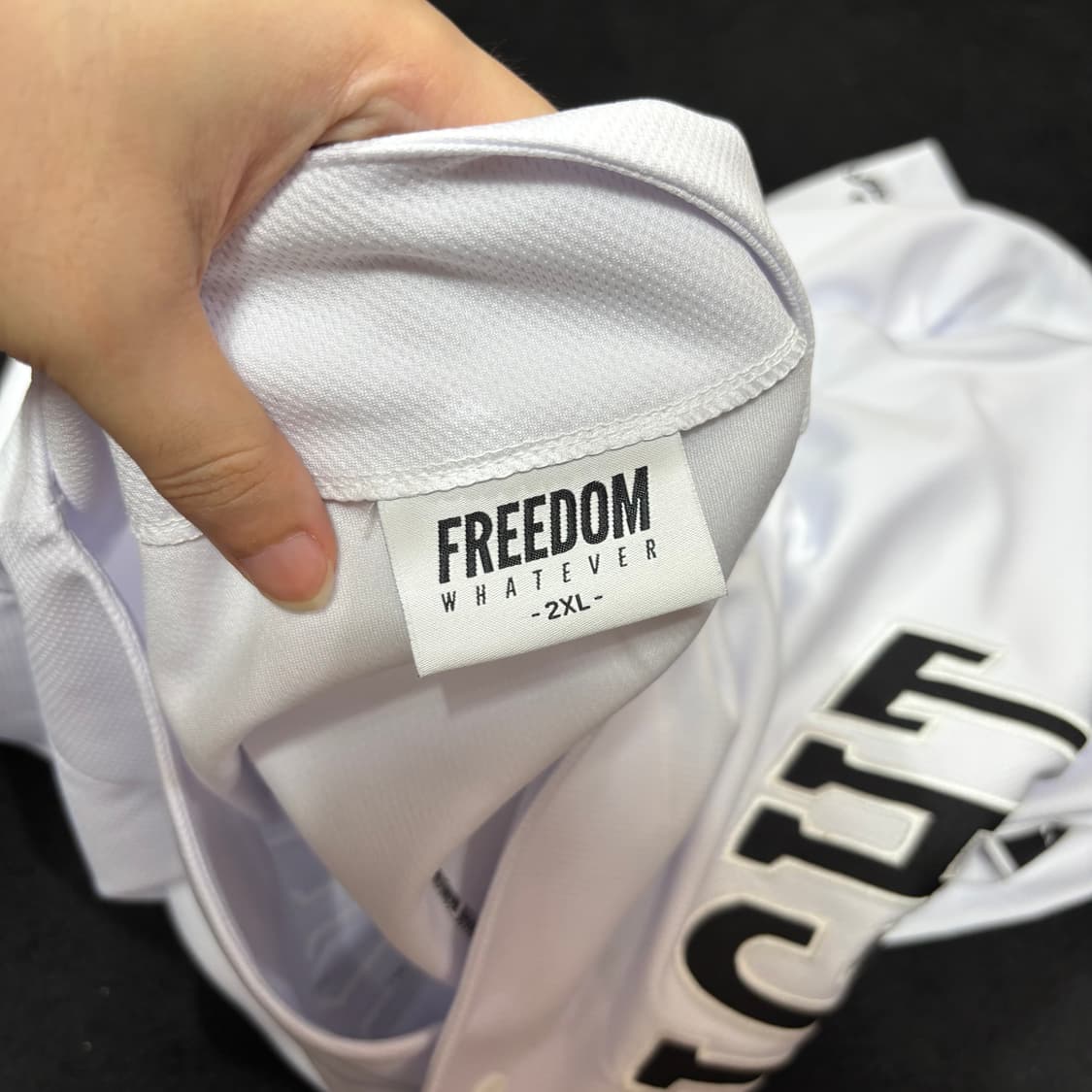 2XL 프리덤 FREEDOM 올라잇 화이트 헬스 야구져지 상품이미지4