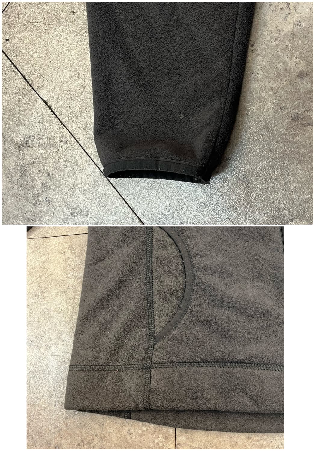 에디바우어 후드 플리스 자켓 차콜 #csz2736 상품이미지7