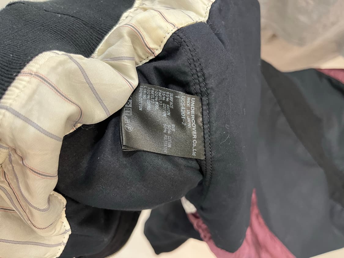 언더커버 17SS 블루종 자켓 상품이미지6