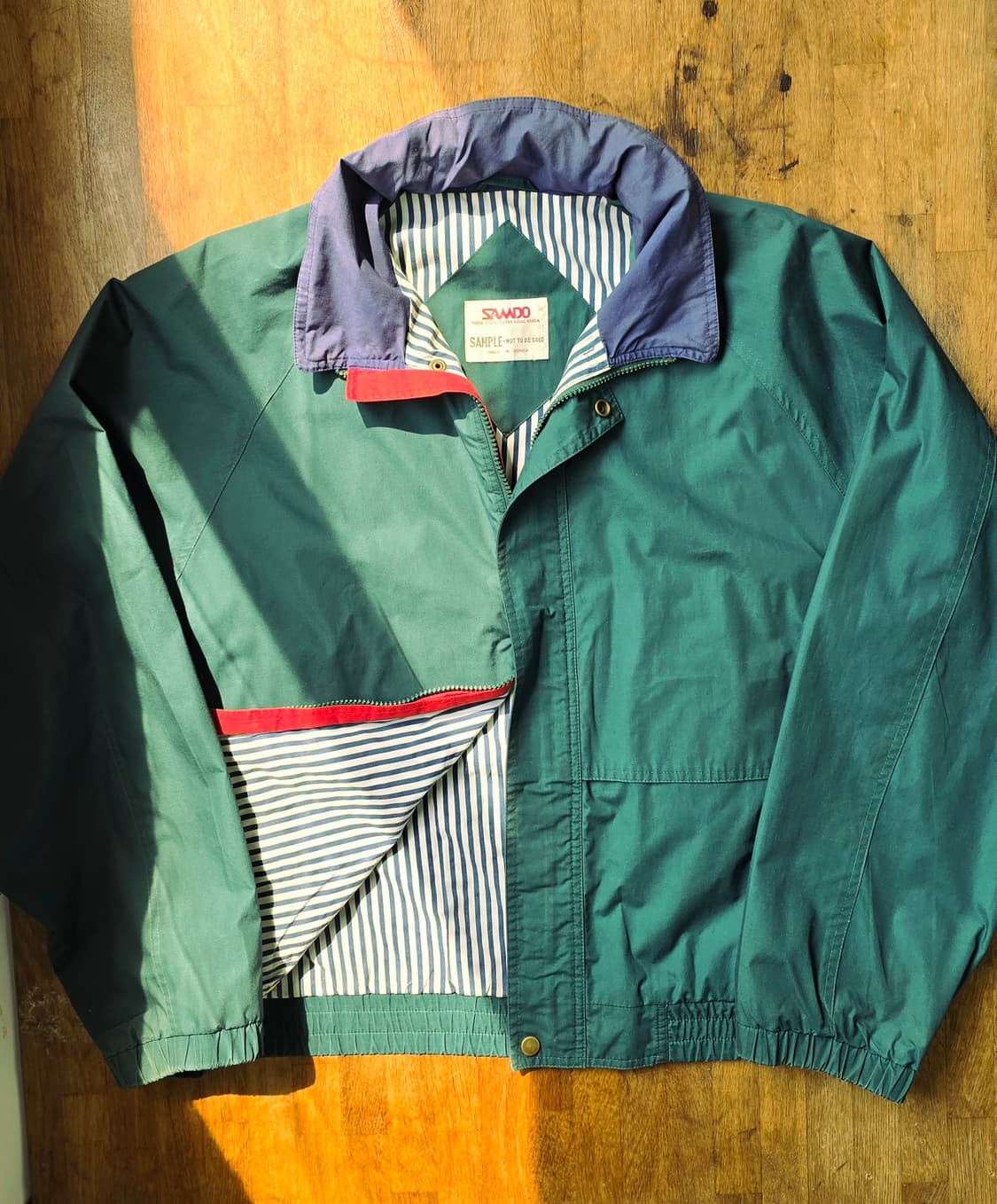 빈티지 블루종 점퍼 자켓 XL ~XXL 상품이미지1