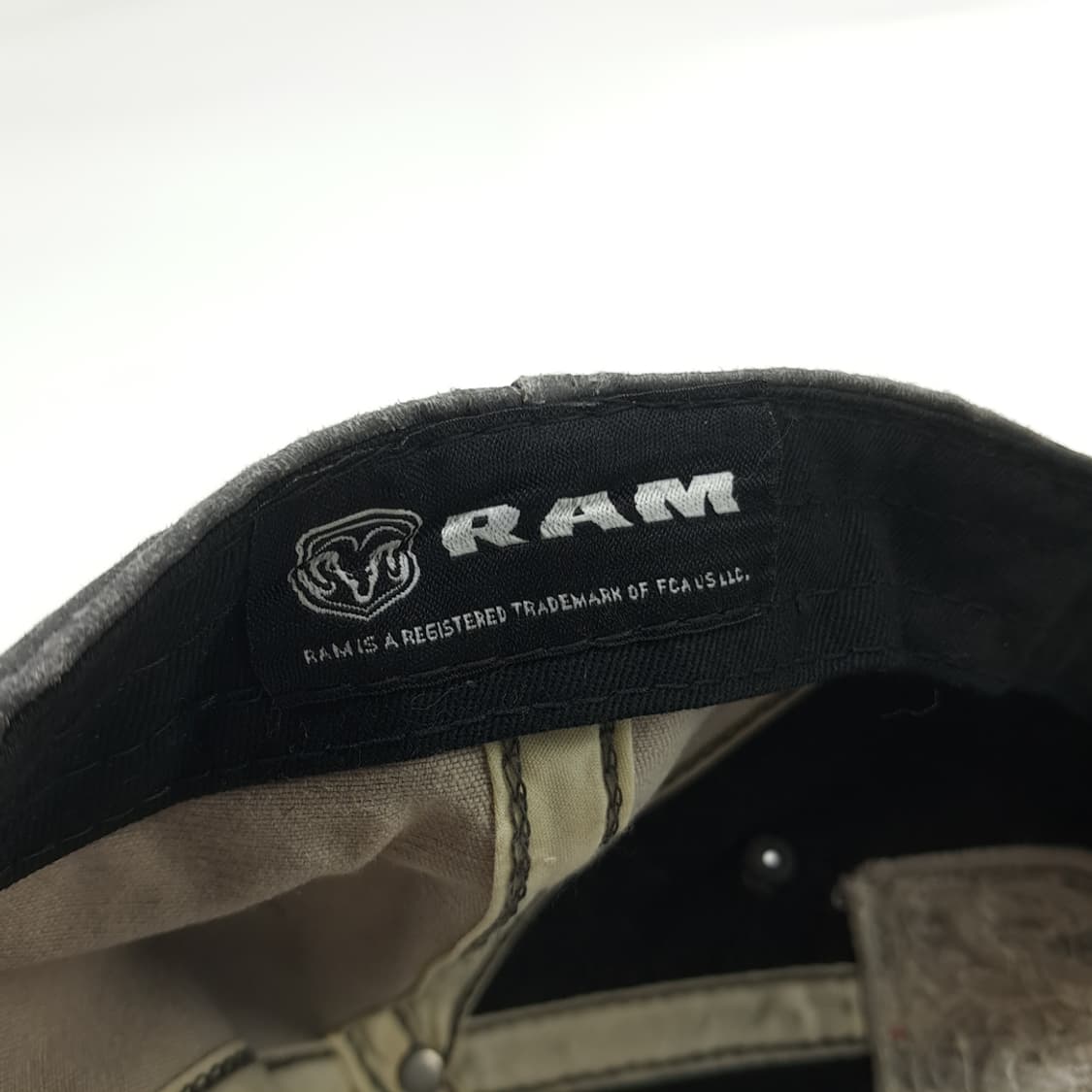 RAM 카모 로고 디스트레스드 볼캡 P1587 상품이미지8