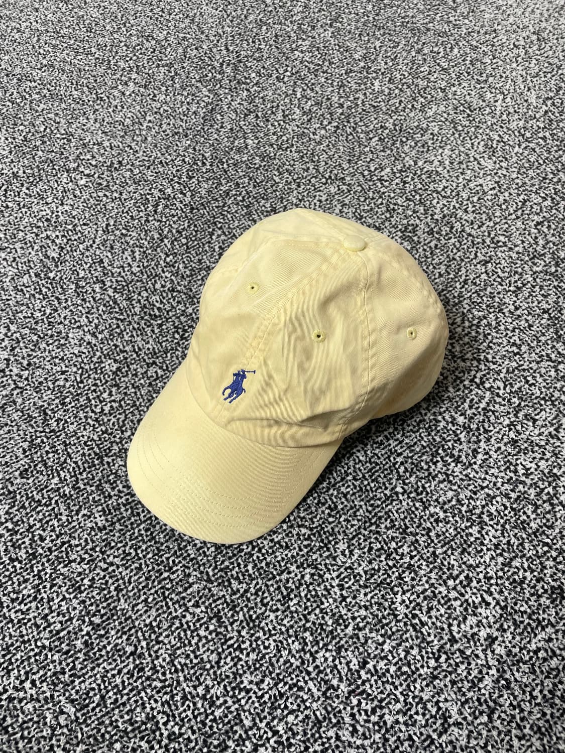 빈티지9. 폴로랄프로렌 옐로우 코튼 치노 볼캡 상품이미지1