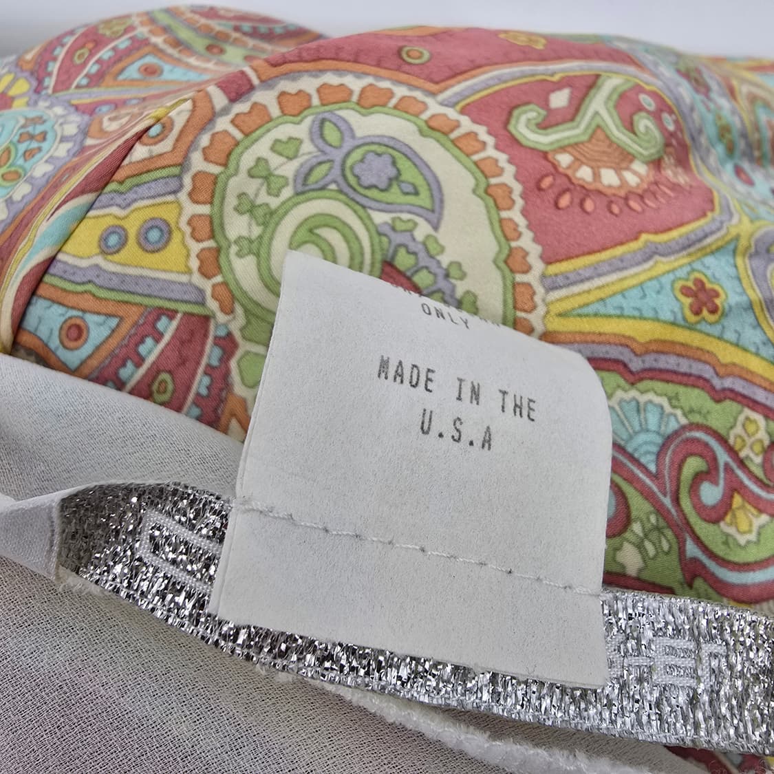 빈티지 실크 슬립 드레스 / 페이즐리 슬립 원피스 상품이미지7