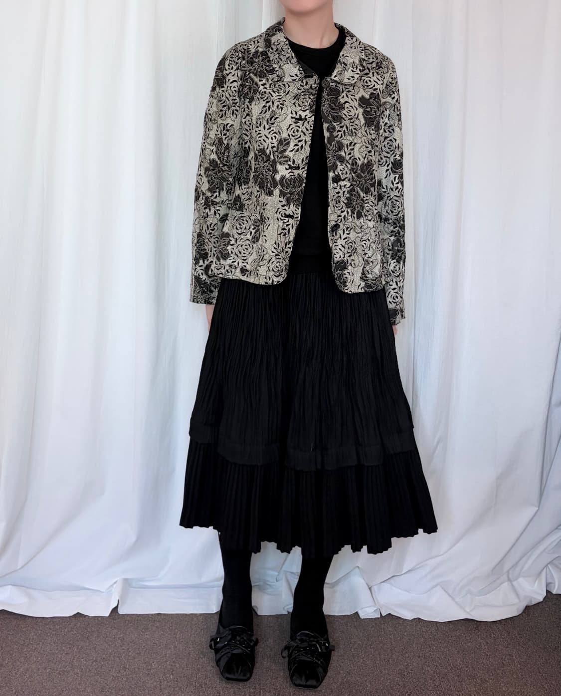 Punching Leather Short Jacket 상품이미지3