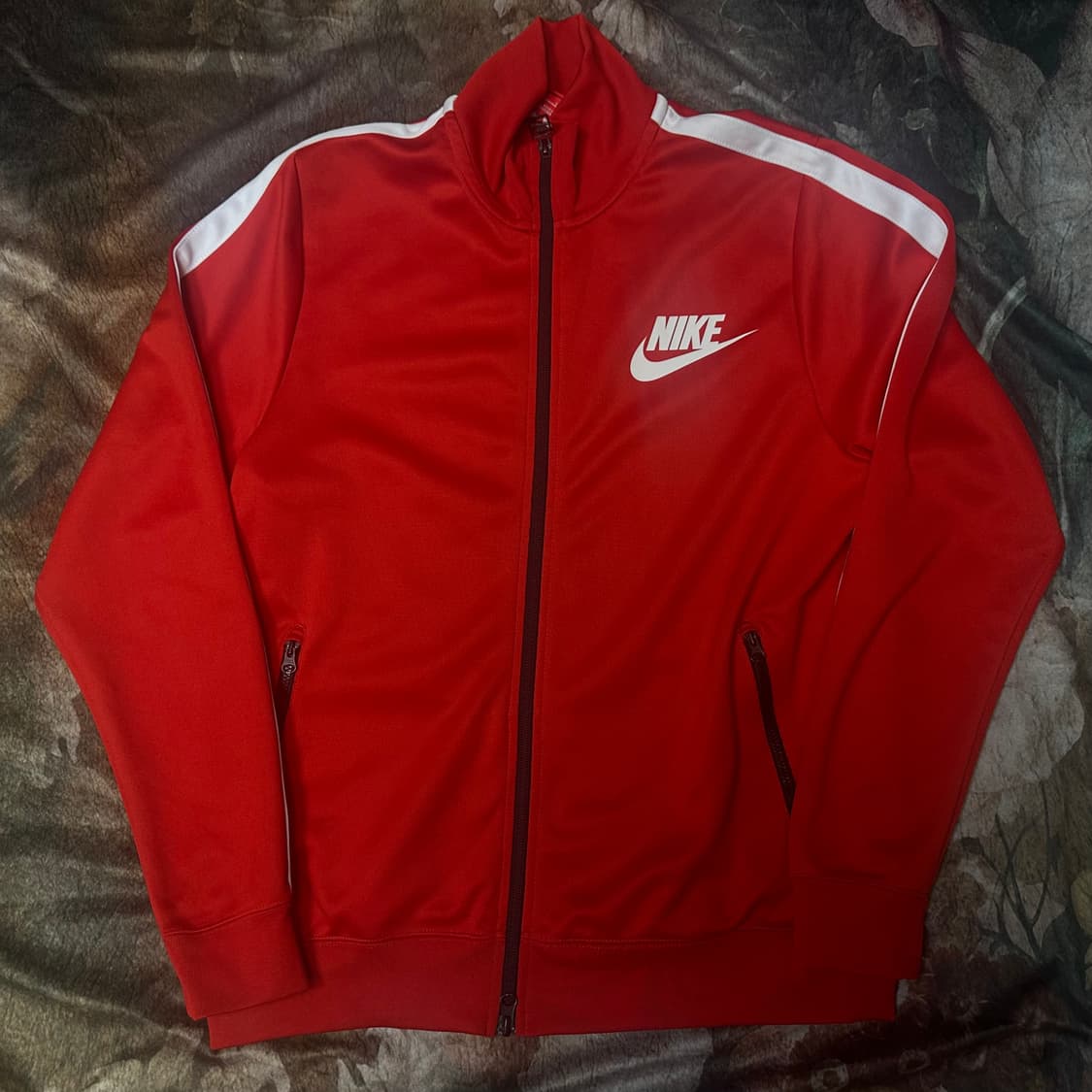 나이키 빈티지 화이트 사이드라인 레드트랙탑져지 105 상품이미지1