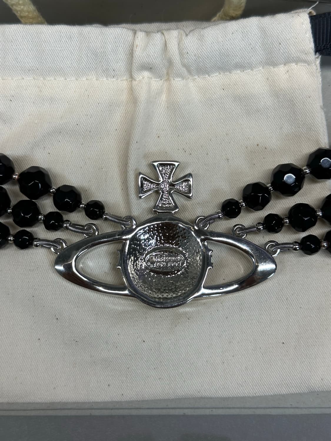 비비안 웨스트우드 메살린 쓰리 로우 초커 풀박스  상품이미지3