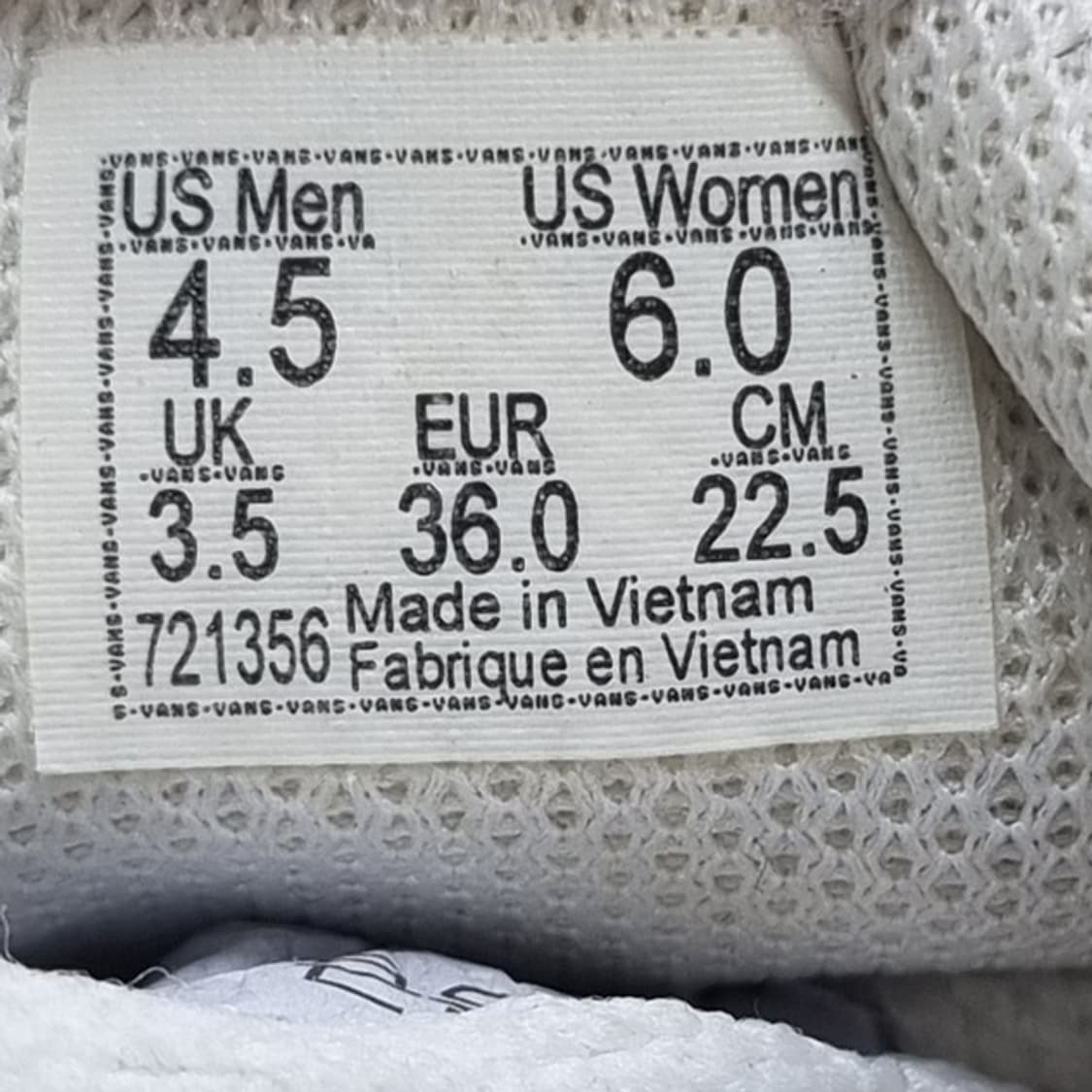 반스 컴피쿠시 체크 스니커즈225 상품이미지6