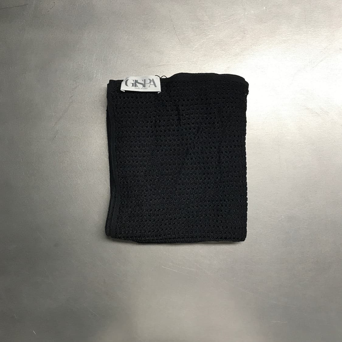 GISPA 펀칭 스카프 블랙 상품이미지2