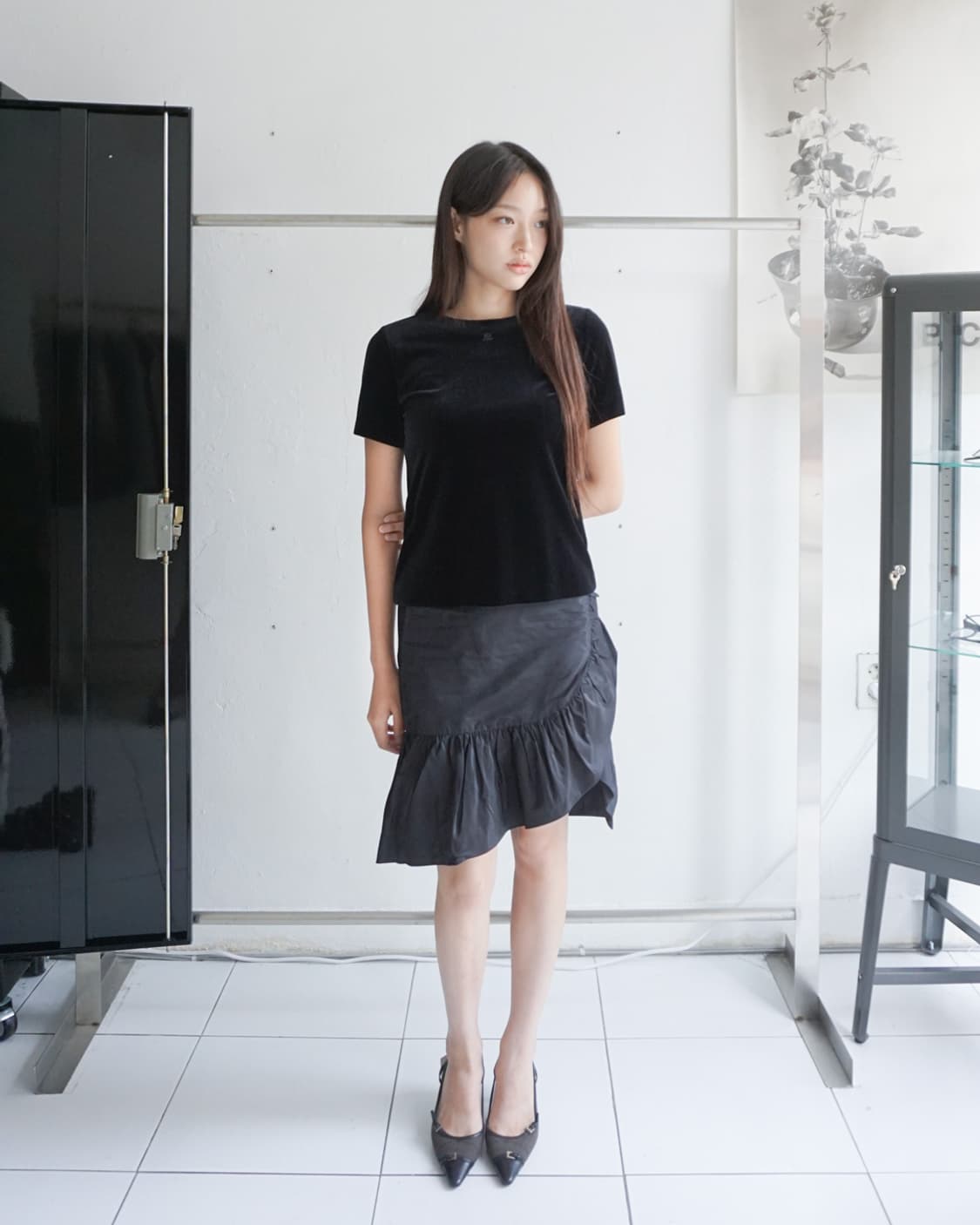 COURREGES velvet top 상품이미지8