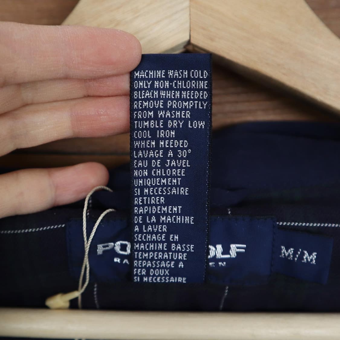 폴로 네이비 폴리쉘 스윙톱   상품이미지7