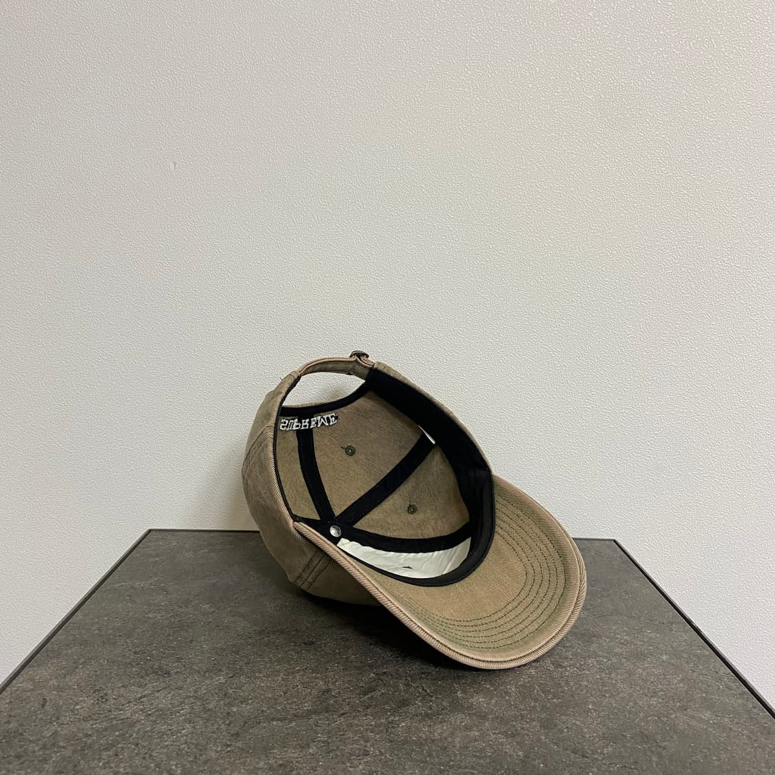 (OS) 슈프림 6패널 볼캡 모자 워시드 트윌 카키 그린 상품이미지7