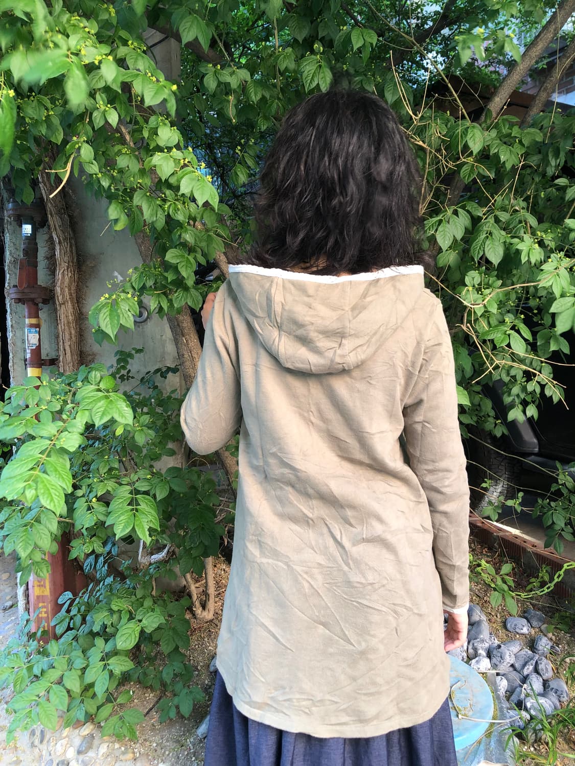 Beams Heart hood-dress 상품이미지4