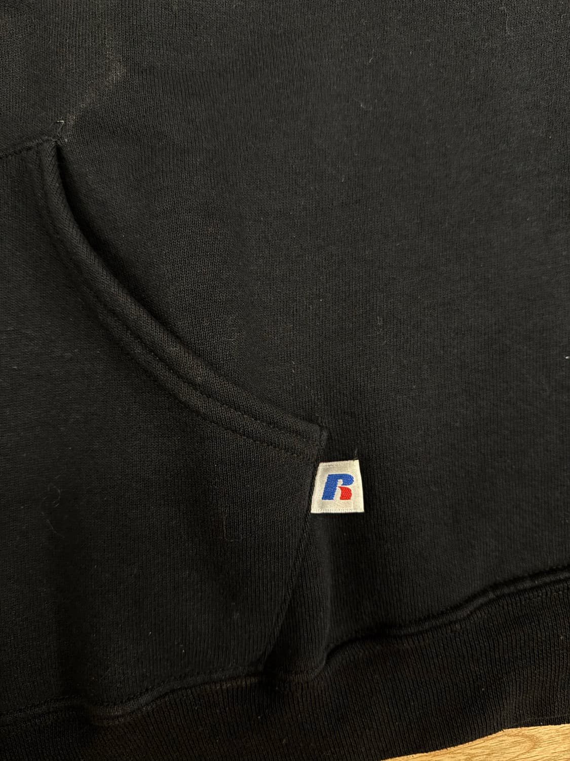 00s 러셀 후드집업 블랙 상품이미지6