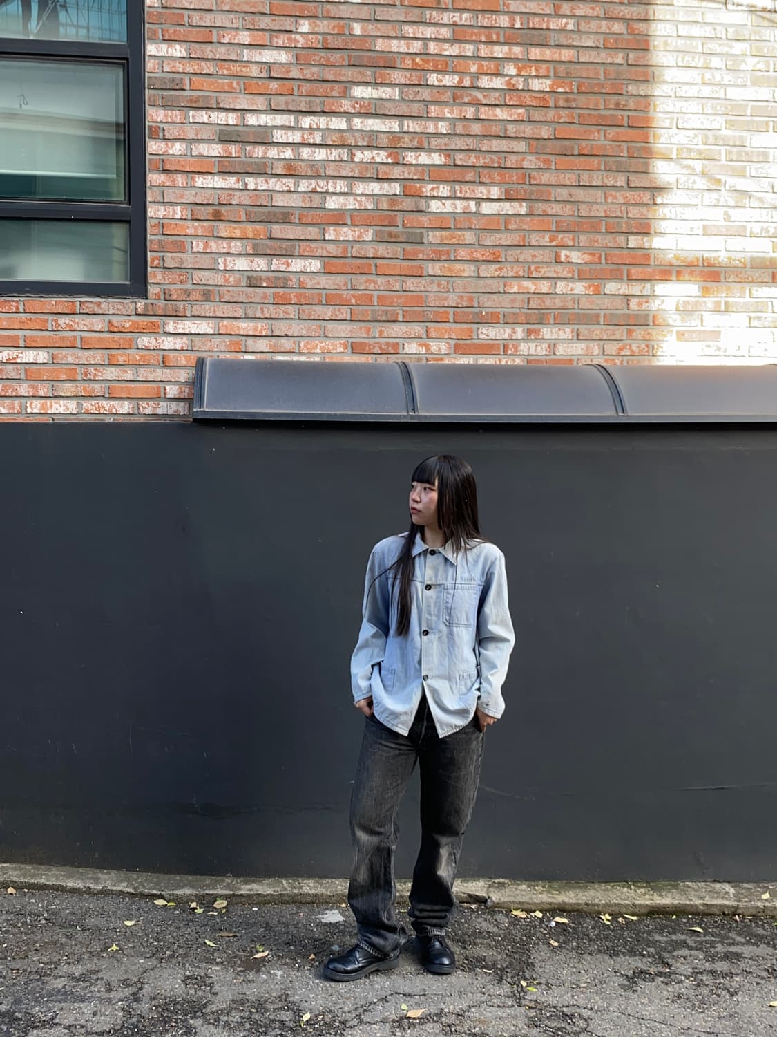 90s Levis 리바이스 501 흑청 데님팬츠 상품이미지2