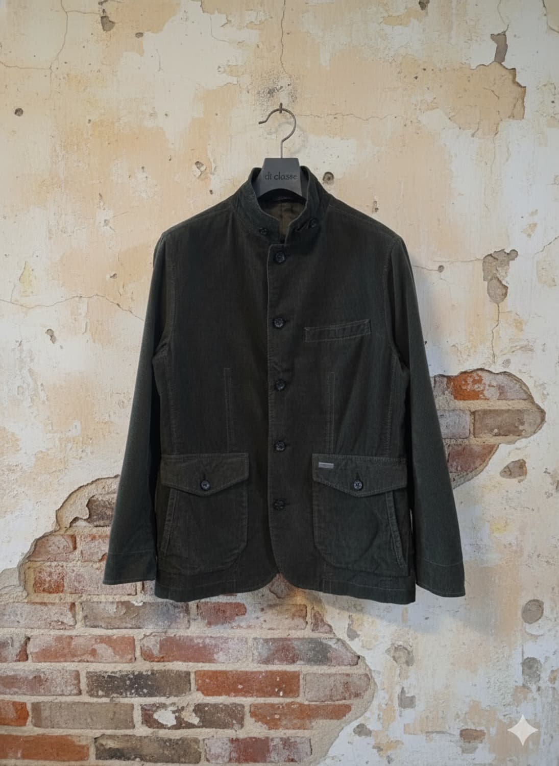 카키색 코듀로이 헌팅 자켓 M 상품이미지1