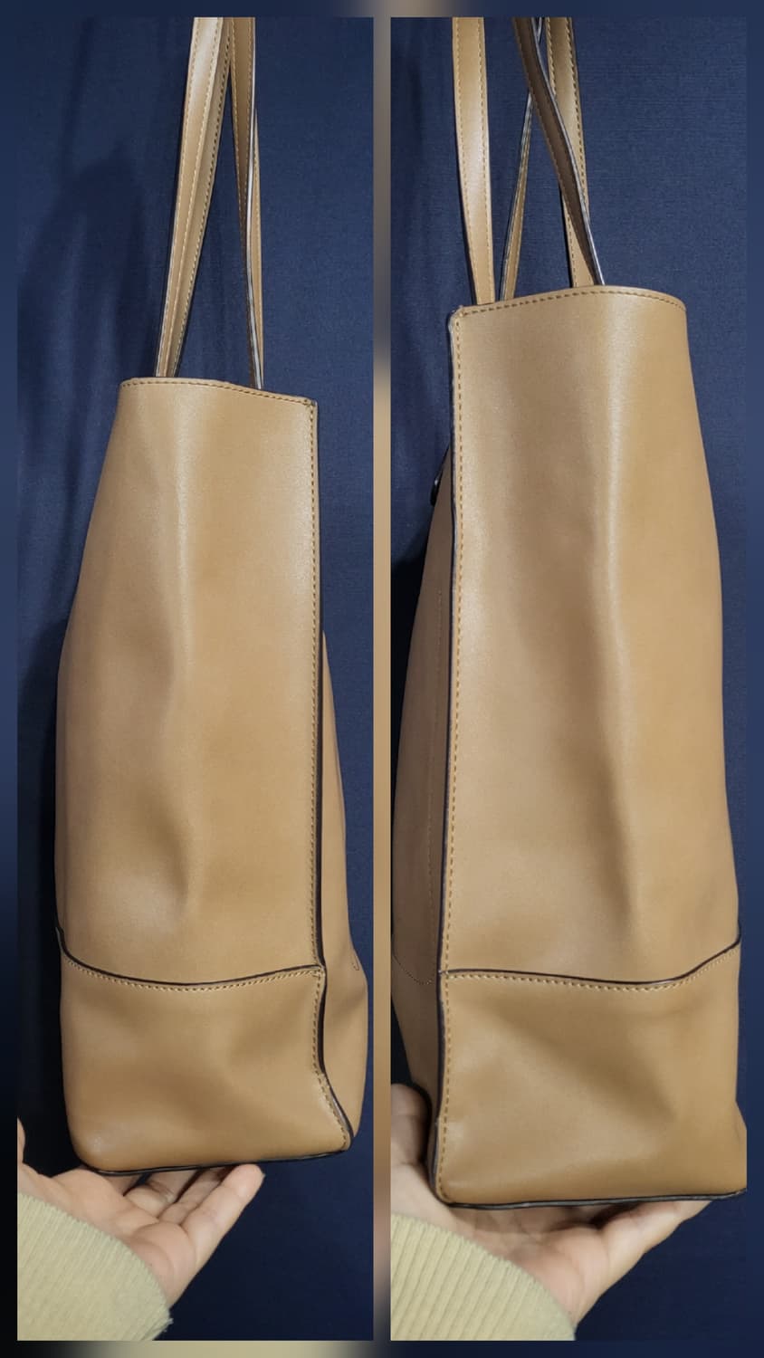 헤지스 로고 가죽 숄더백 상품이미지4