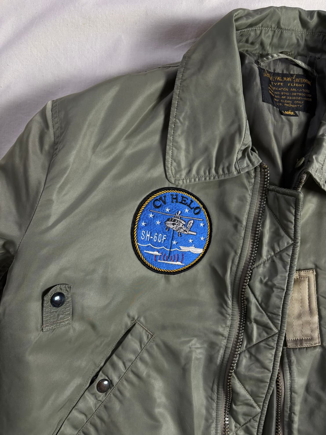 CamoLand 카모랜드 US B-15 항공점퍼 L 상품이미지4