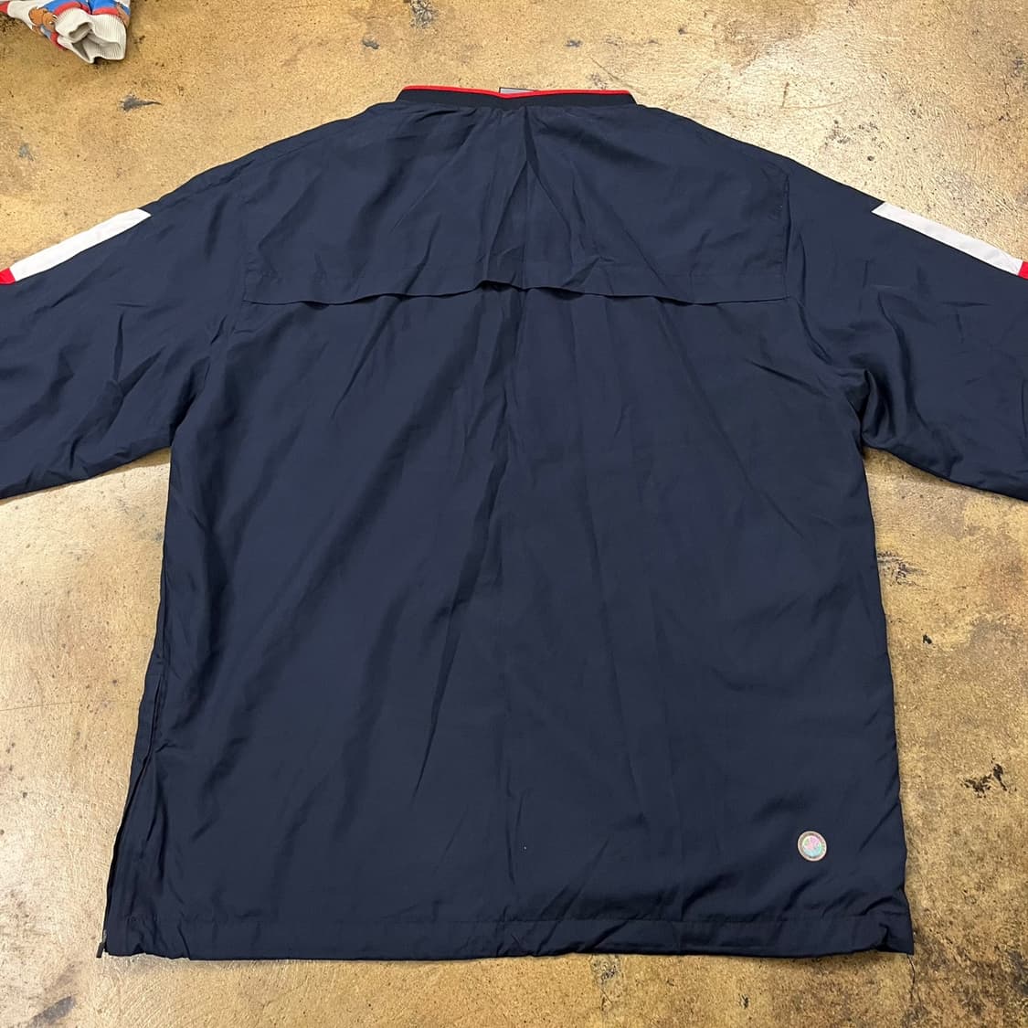 [정품/100] 엄브로 잉글랜드 축구 윈드브레이커 네이비 b16 상품이미지4