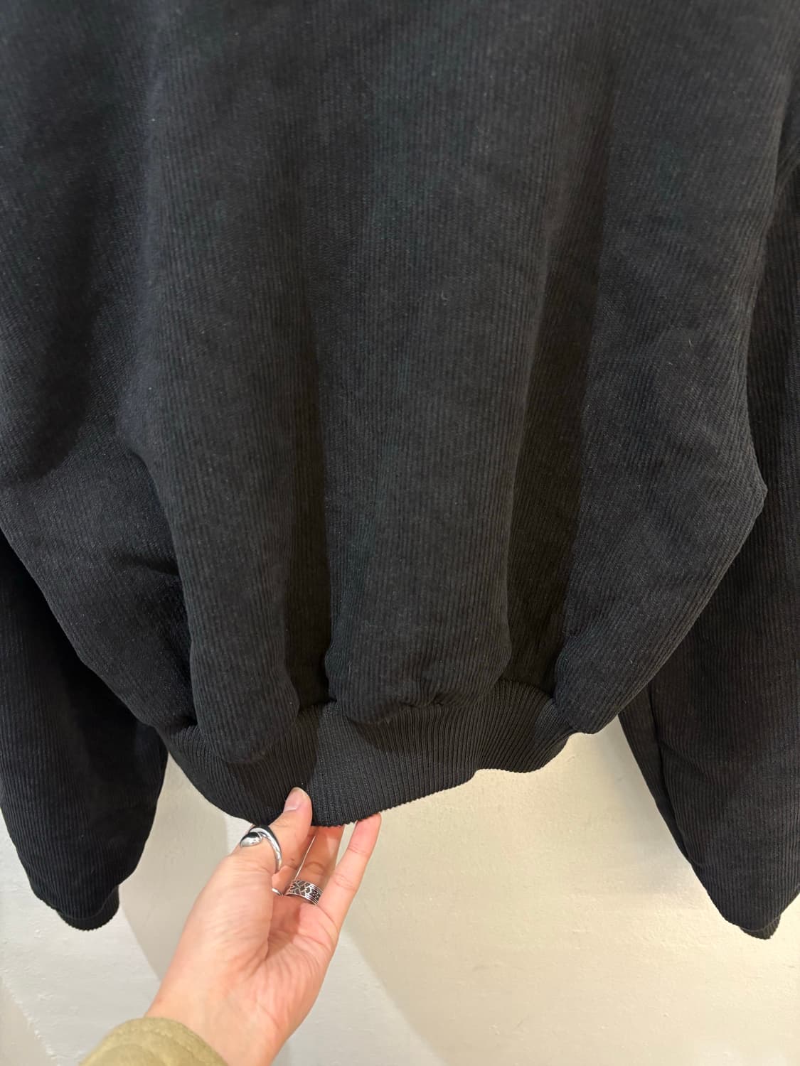 Corduroy fleece crop jacket 상품이미지6