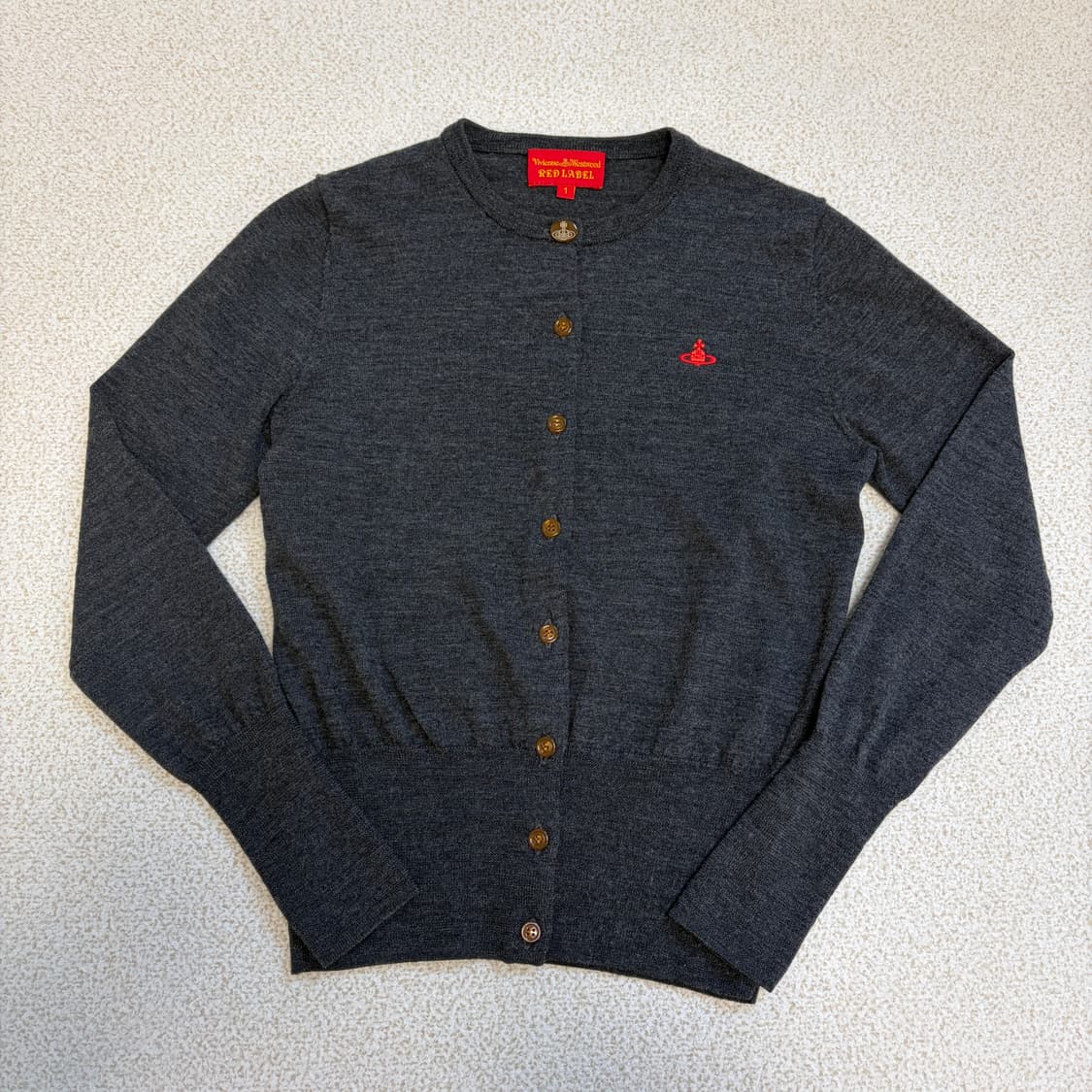 비비안웨스트우드 레드라벨 울 가디건 상품이미지1