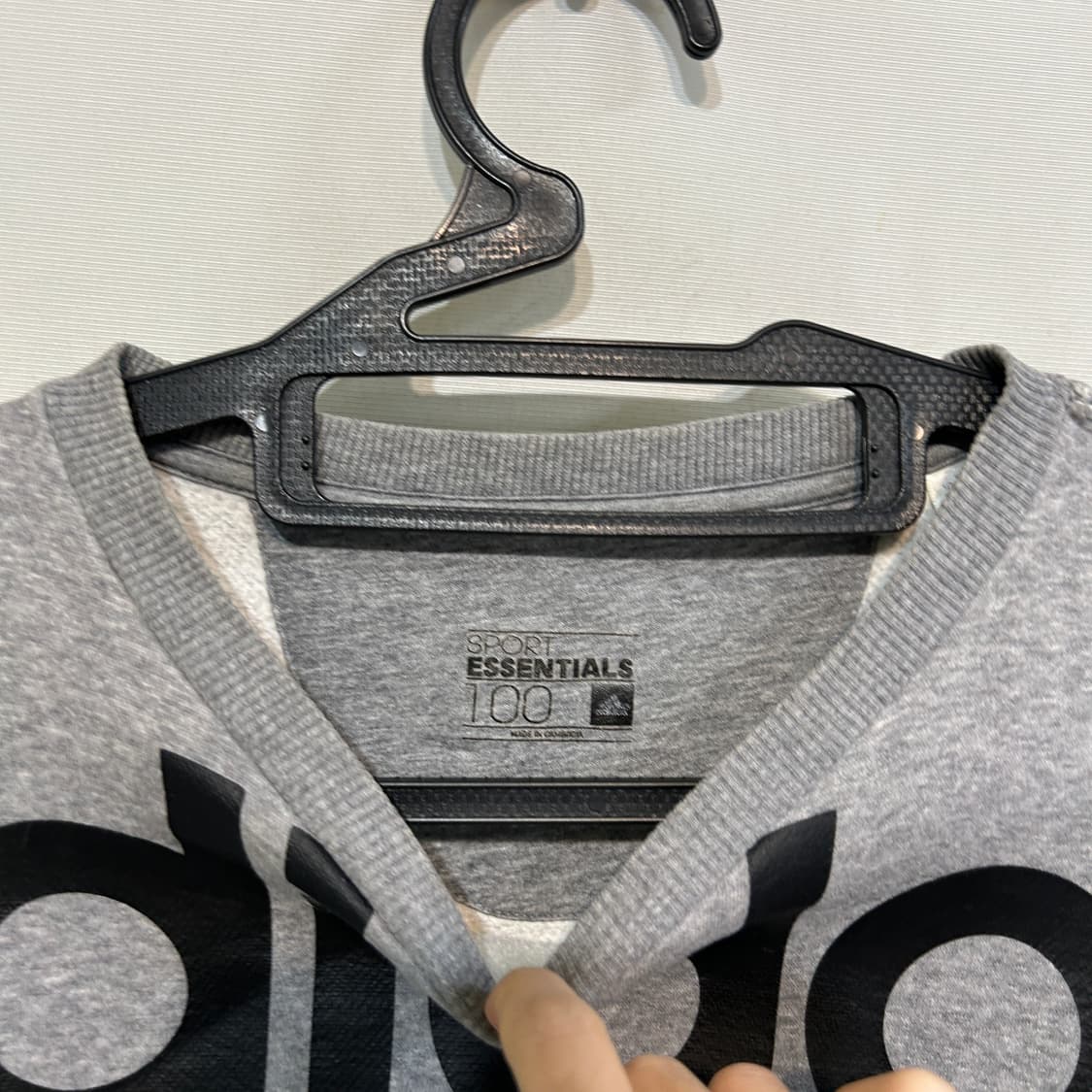 아디다스 남성 기모 맨투맨 100 상품이미지2