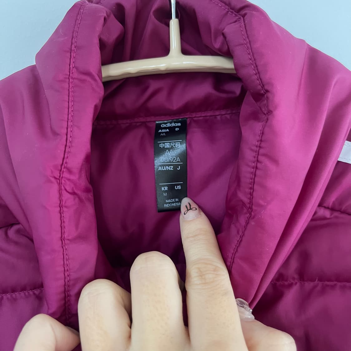 아디다스 에센셜 덕다운 경량 패딩 상품이미지5