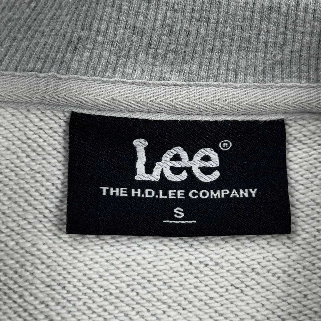 Lee (리) 진스 그레이 크루넥 맨투맨 (S) 상품이미지5