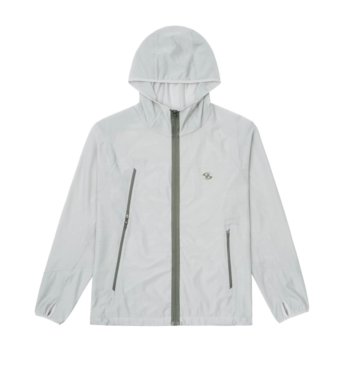 산산기어 지퍼 메쉬 자켓 그레이 1  상품이미지1