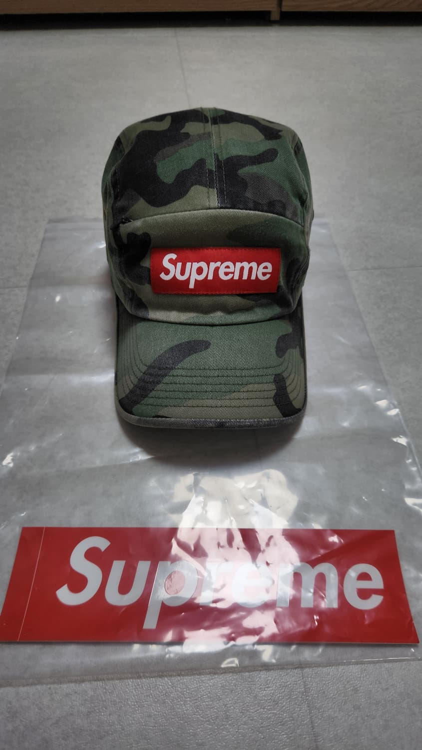 슈프림카모모자, 우드랜드카모캠프캡 빈티지 상품이미지4