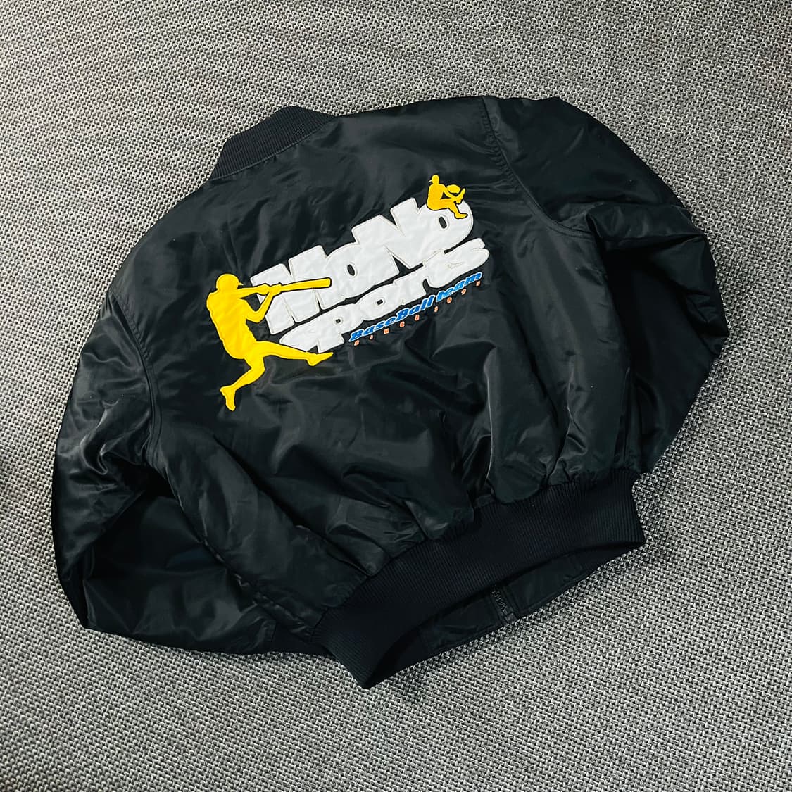 90s vintage mono 올드스쿨 야구잠바 상품이미지2